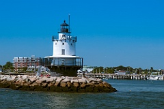 Waterside View of Spring Point Ledge Light